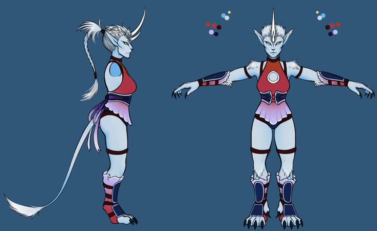 Female Ronso (Old 3D ref)